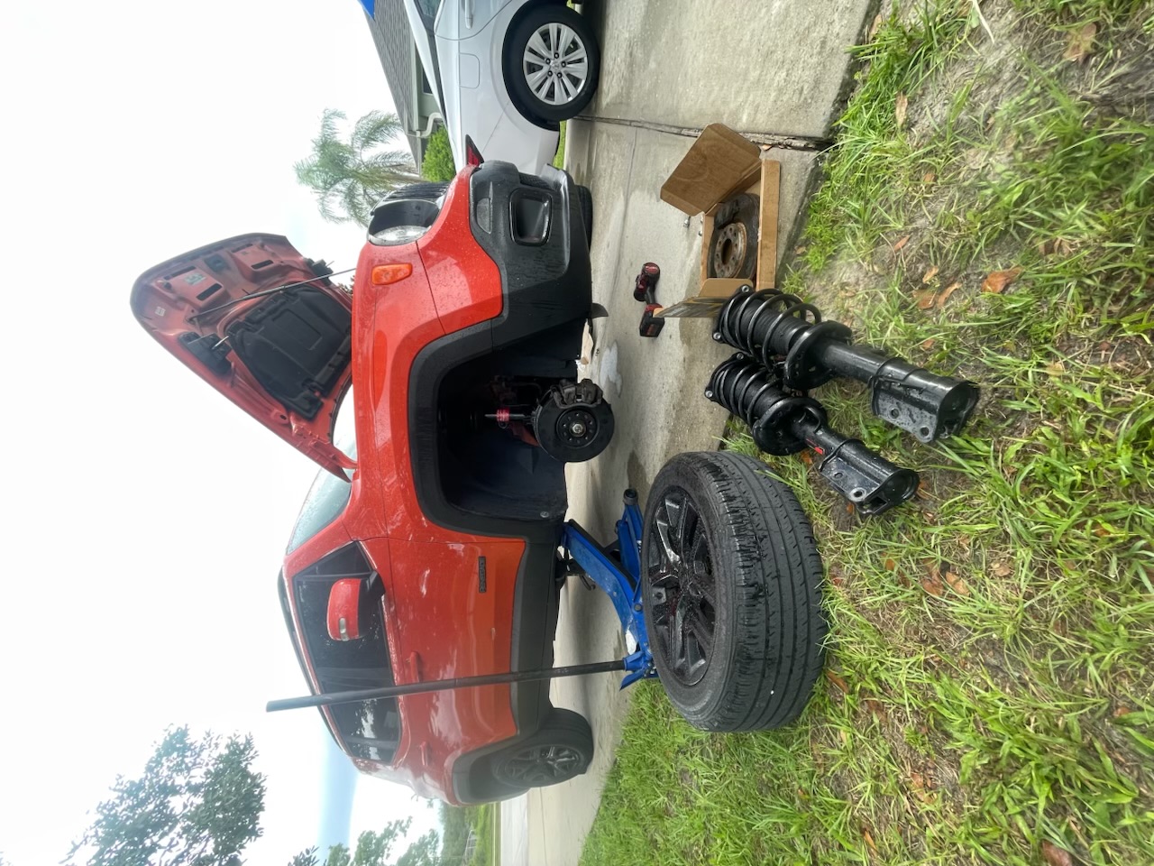 Front struts & brakes — Jeep Renegade
