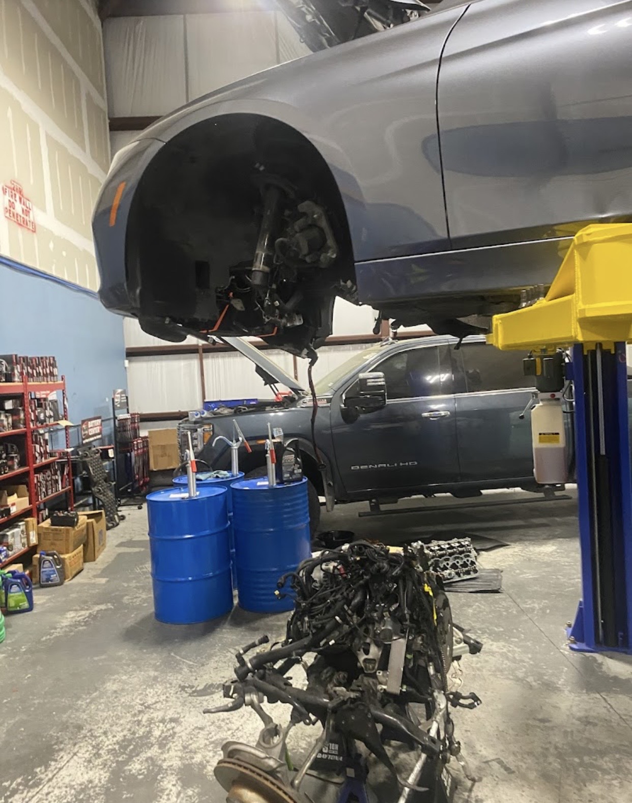 Engine R&R — GMC Denali HD
